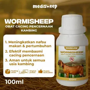 WORMISHEEP  – Obat Cacing Alami untuk Kambing Sehat dan Produktif