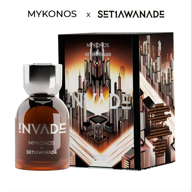 [Ready & Free Tester] Mykonos × Ade Setiawan Glitch & Invade 50ml | 100ML 1
