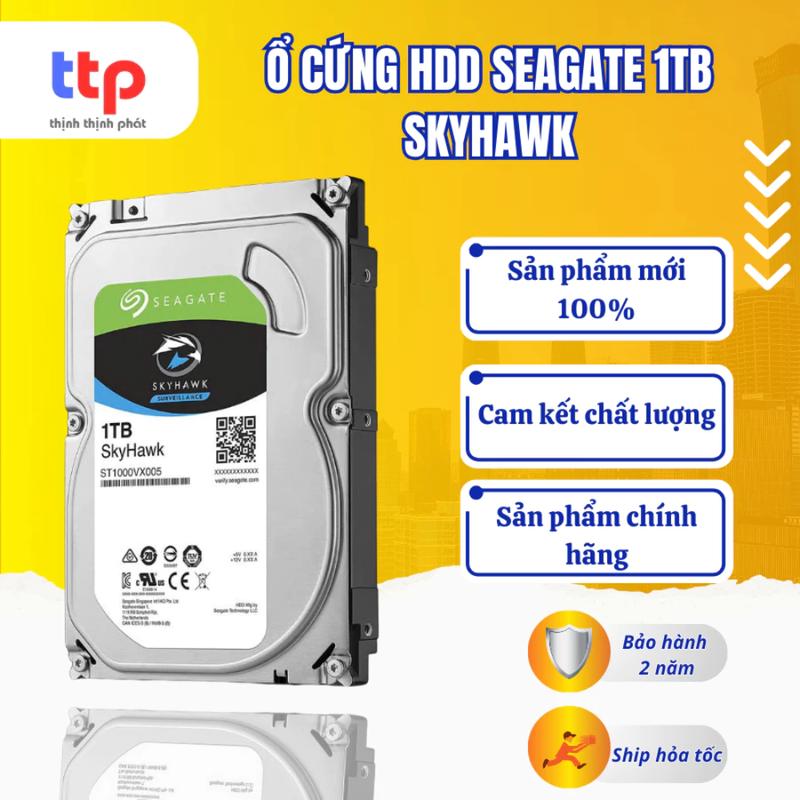 Ổ Cứng HDD Seagate Skyhawk 500GB | 1TB Chuyên Dụng Camera -  Chính Hãng - Bảo Hành 24 Tháng 5