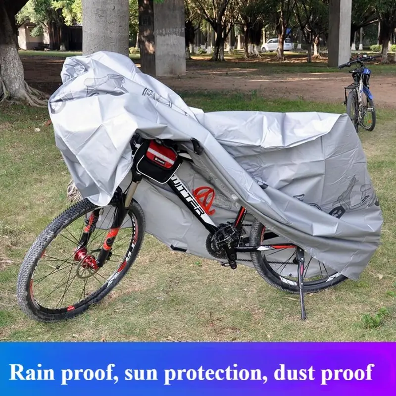 Bicycle Cover, Waterproof Dustproof Bike Cover, Outdoor Sunshade Cover, Bicycle Accessories for Outdoor Cycling 5