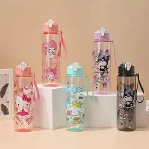 [ B-SL ] Botol Minum Sanrio / Botol Air Sanrio + Handle 750ml