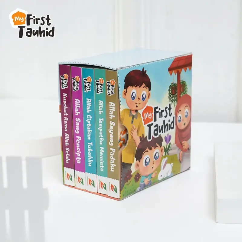 My First Tauhid - isi 5 Buku Boardbook Pengetahuan Dasar Tauhid Anak Usia 2+ Buku Cerita Anak - Ziyad Books 7