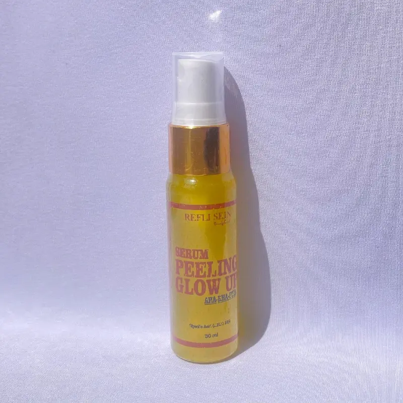 PEELING GLOWUP AHA SERUM refliskin mengelupas 2