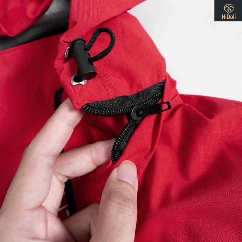 Product Introduction of Áo khoác gió nam nữ 2 lớp chất vải gió tráng bạc chống nước,cản gió,chống nắng, chống tia UV-AGHIDOLI03 16