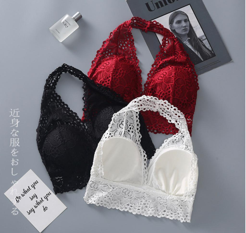 SW 030 Bra Tanpa Kawat Bra Pushup Sexy Bra TankTOP BRA BH motif brukat bunga Fashion Wanita Top Tank Spandex Tank