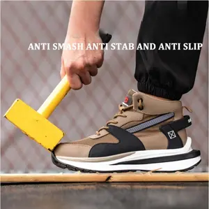 Sepatu Sporty V 11 Hitam & Coklat Sepatu Casual ringan, dan Fashionable dengan extra penguat di ujung dan di lapisi pelindung ringan dan Non K3 untuk kerja, fashionable keren