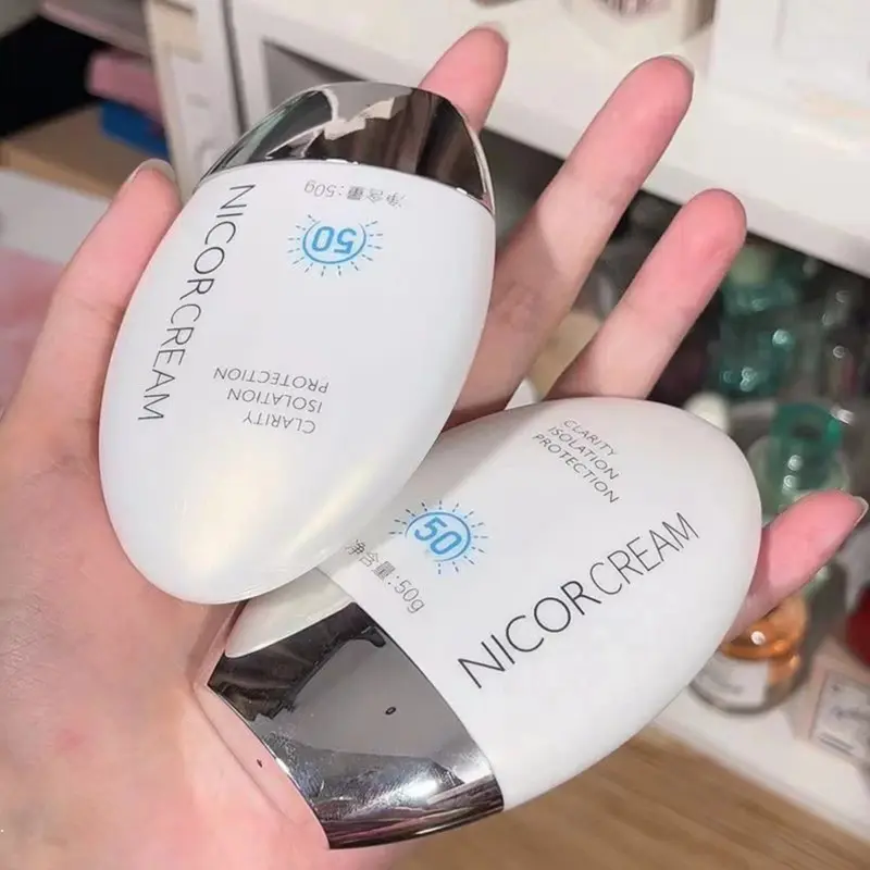 Combo 5 kem chống nắng Nicorcream, kem chống nắng dưỡng ẩm, nâng tone da, kem chống nắng SPF 50+-LUTAMALY Sunscreen Skincare  Dành Cho Nam,Nữ 4
