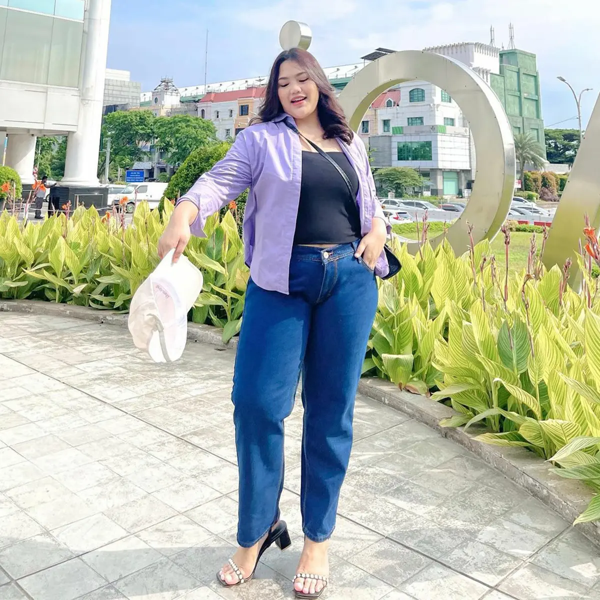 Celana Boyfriend Super Jumbo 41-45 - Celana Jeans Wanita Jumbo - Big Size Jeans