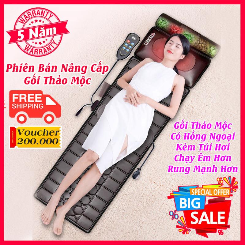 Thảm Massage Toàn Thân, Nệm Mát Xa, Đệm Matxa Cổ Vai Gáy Đa Năng Hồng Ngoại