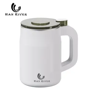 HOT PRODUK HAN RIVER Electric Coffee Grinder Portable Penggiling Kopi Blender - Cream