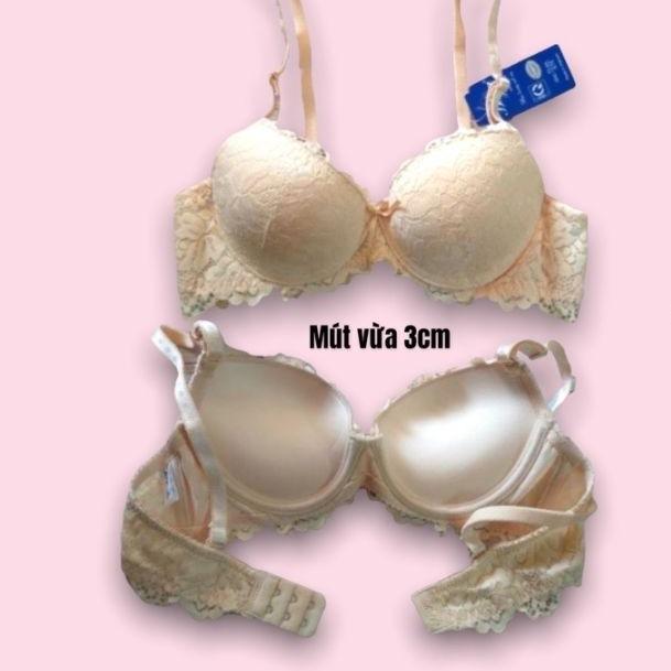 ÁO NGỰC BOYAA REN ĐÊM DÀY VỪA 3P HÀNG XUẤT KHẨU BY024W Bra 2