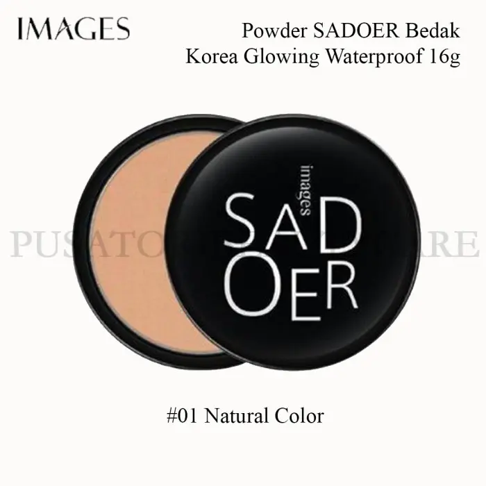 IMAGES Powder SADOER Bedak Korea Glowing Waterproof  16g 2