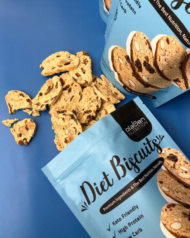 Bánh biscotti túi 250gram, bánh biscotti nguyên cám tốt cho sức khỏe, gym, yoga - Bánh ăn vặt dinh dưỡng OLABEN NUTRITION 4