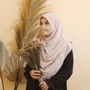 Hijab Phasmina Mawya Shawl HijabnyakitaByDARA Ceruty Pashmina Syari Muslim Kerudung