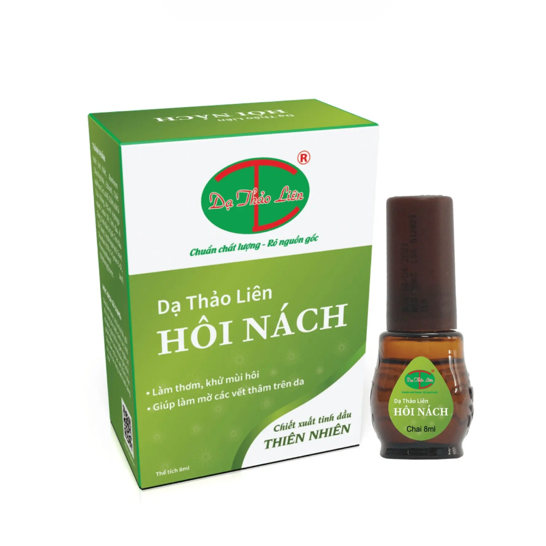 Serum hôi nách triết xuất từ thảo dược thiên nhiên (8ml) - Dạ Thảo Liên Khử Mùi Hôi
