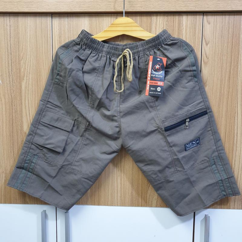 Quần Short Nam Kaki Túi Hộp Lưng Thun Co Giãn From Rộng Thoải Mái Trung Niên SUNMEN Size Từ 28 - 36  Menswear