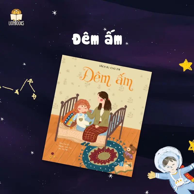Sách - Combo 2 cuốn Sách ru - Dành cho bé 0-4 tuổi Đêm ấm và Dành tặng riêng con 2