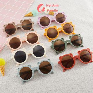 Kính mát cho bé trai, bé gái chống tia UV bảo vệ mắt bé 1-6 tuổi