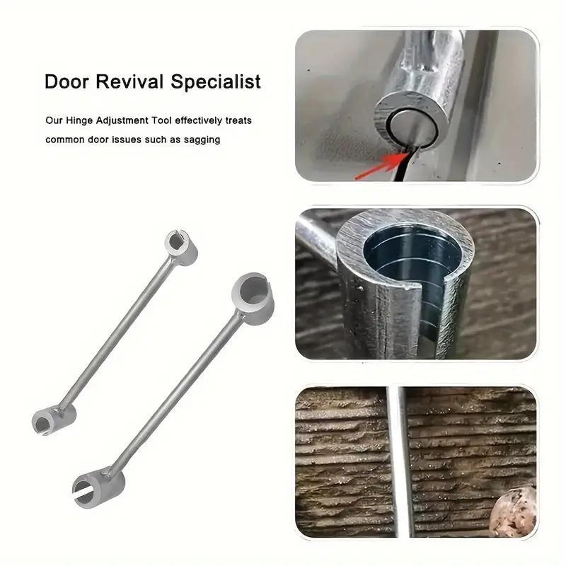 Adjustable Hinge Hole Opener, 14-19mm Hinge Repair Tool, Manual Tool, Universal Hand Tool for Home & Office Use 2