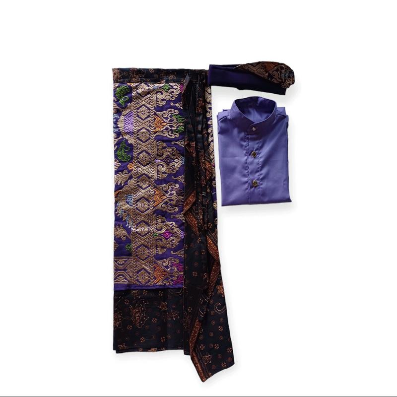 Set busana Bali anak laki bordir /setengah jadi Katun 1