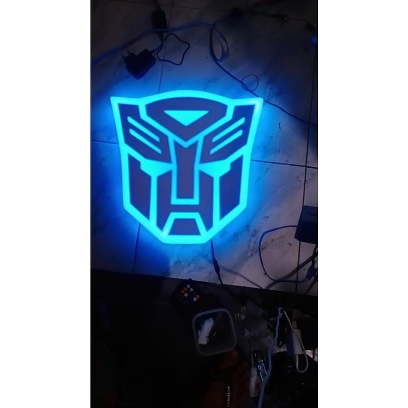 LED CUSTOM / LED GAMING ROOM / LED KAMAR GAMING / Logo LED custom ...
