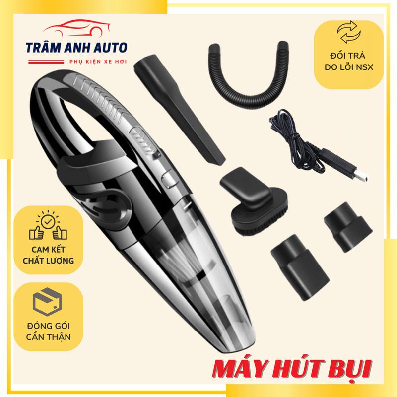 Máy hút bụi cầm tay không dây loại cao cấp, lực hút mạnh, giúp vệ sinh ô tô, Làm Sạch giường tủ, bàn ghế rất tiện lợi