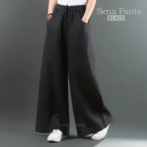 Layali - Celana Kulot Wanita Sena Linen by Layali