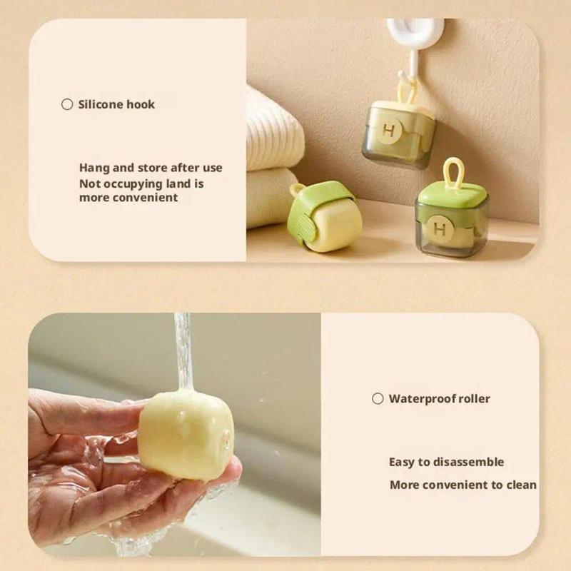 Product Introduction of Portable Lint Roller Reusable Washable Gel Lint Roller Ball Sticky Travel Lint Roller For Clothes Pet Hair Debris Removal Tool 6