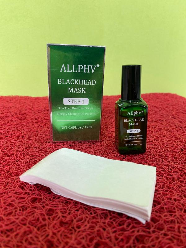 Masker komedo AllPhv Blackhead Remover Mask Step 1 & Step 2 (Masker pembersih komedo) Treatment 5