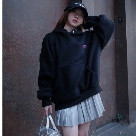 [ GIÁ TRẢI NGHIỆM ] Áo hoodie Nỉ Lông Cáo PLEASURE Boxy Form Châu Âu Dáng Rộng Unisex Nam Nữ Local Brand PL06 3
