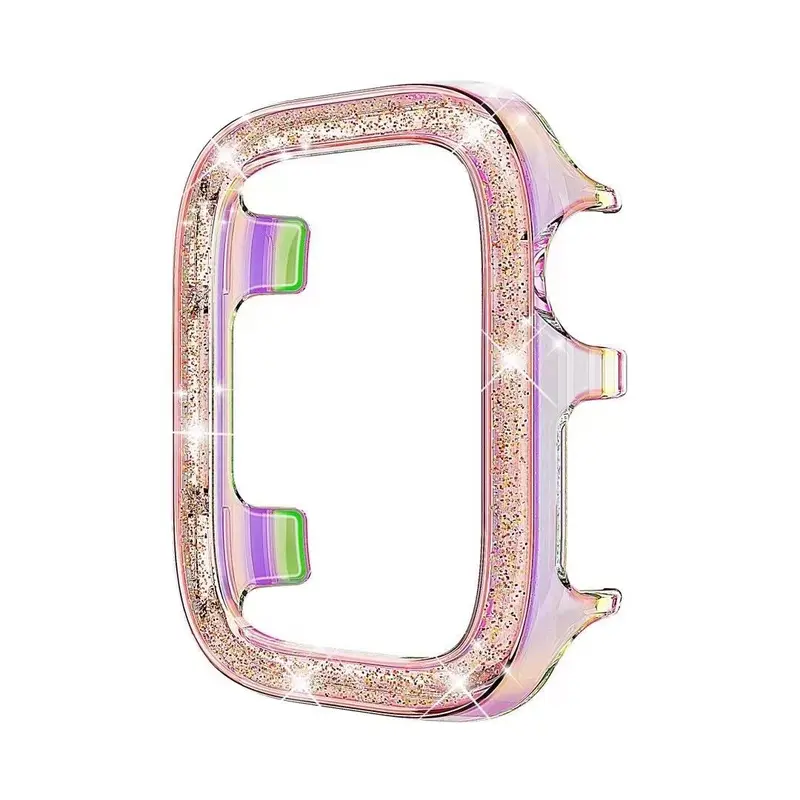 Rhinestone Decor Watch Case, 1 Count Fashionable Watch Protective Cover, Smart Watch Protective Accessories Compatible with Apple Watch S10 46mm 42mm 8