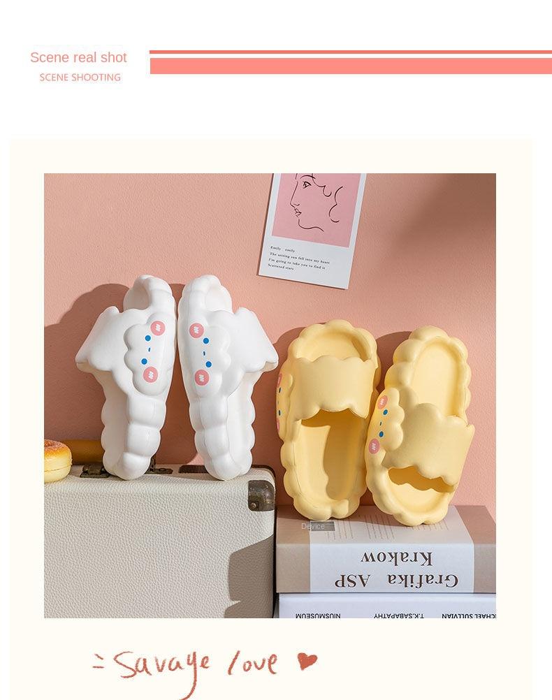 Product Introduction of Girls' Four Seasons Children's Slippers 2025 New Parent-Child Sandals Outdoor Wear Cartoon Cute Slippers Boys 10