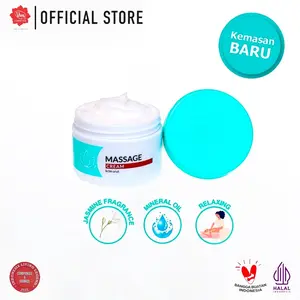 Viva Massage Cream (tersedia dalam 3 varian: 30 gr, 200 gr dan 550 gr)