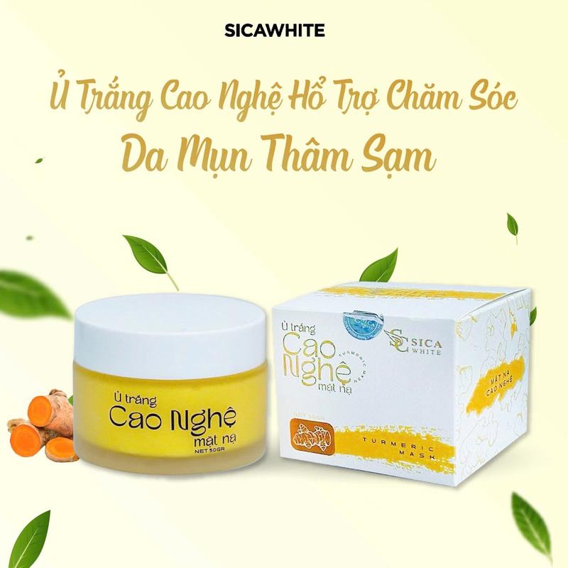 [L05] Mặt Nạ Ủ Trắng CAO NGHỆ - Hỗ Trợ Chăm Sóc Da Mụn Thâm Sạm (50gr) - Dưỡng Ẩm Da  Skincare Cosmetics Làm Đẹp Da Dưỡng Ẩm Da Nữ Women