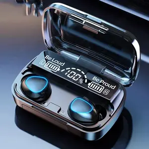 Earphone Bluetooth Nirkabel M10 TWS Headset Dalam Telinga Peredam Kebisingan