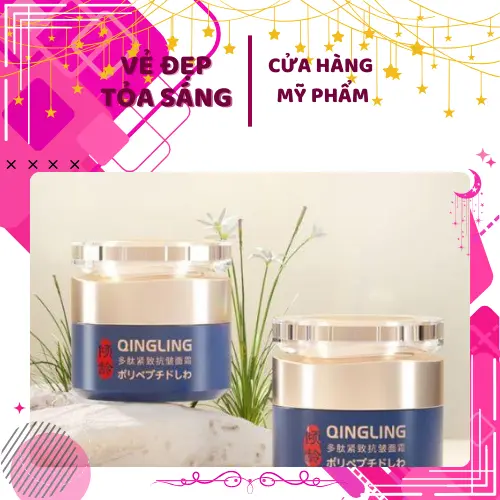 Kem xoá nhăn Qinglin trẻ hoá da nâng cơ, kem Qinglin xoá mờ nám tàn nhang bổ sung collagen giúp da căng bóng 50g-VẺ ĐẸP TOẢ SÁNG