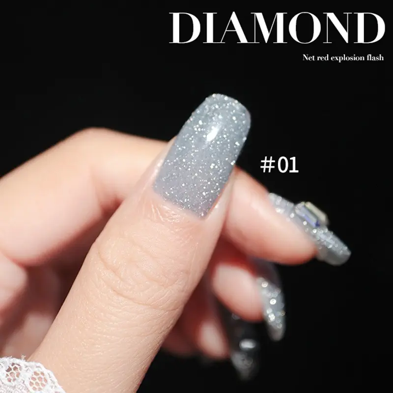 Nail Annies Gel Disco 15ml Nail Polish Elegant Nail Art Gel Longlasting Gel Nail Polish Kutek Disco Perawatan Kuku Cantik 4