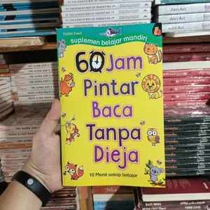Buku 60 Jam Pintar Baca Tanpa Dieja - Original Full Colour