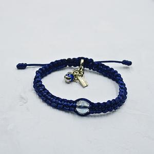 Vòng tay handmade đá bán quý phong thuỷ đính charm 2