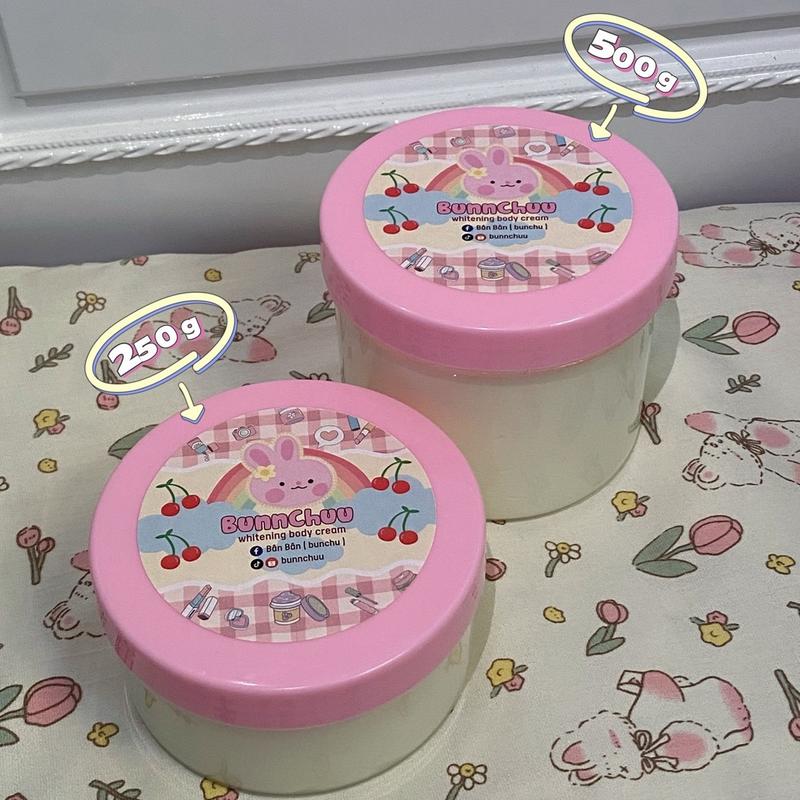 | BunnChuu | Kem body dưỡng mây/không tẩy/dưỡng da body trắng hồng