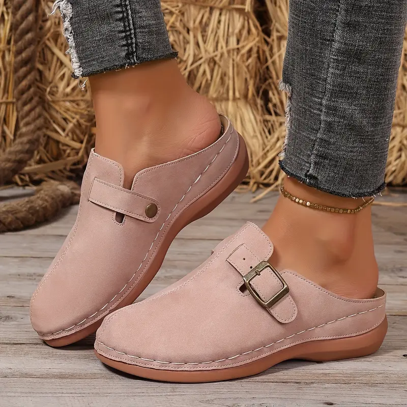 Packable and Comfortable Women's Summer Casual Platform Sandals with Closed Toe PU Heels for Beach, Vacation, and Everyday Wear Footwear Shoe cute  sandals
