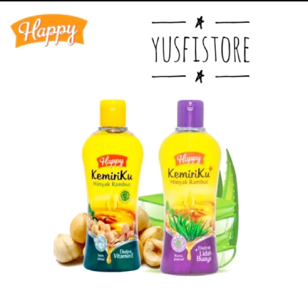 Minyak Kemiriku Happy Kemiriku Obat Rambut Rontok Menebalkan Rambut Penumbuh