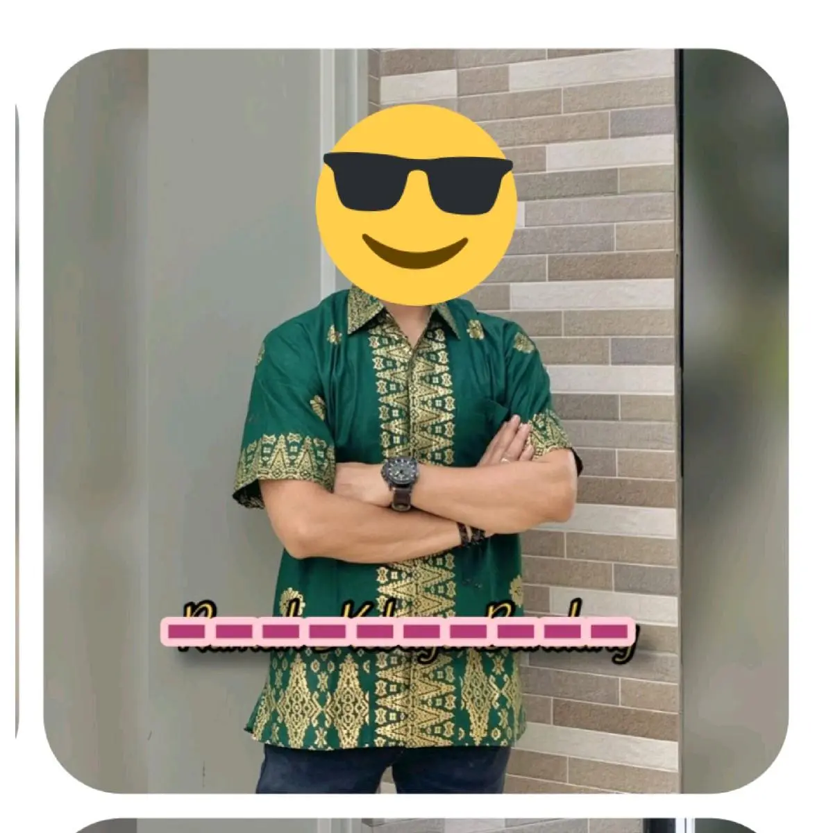 kemeja pendek dewasa