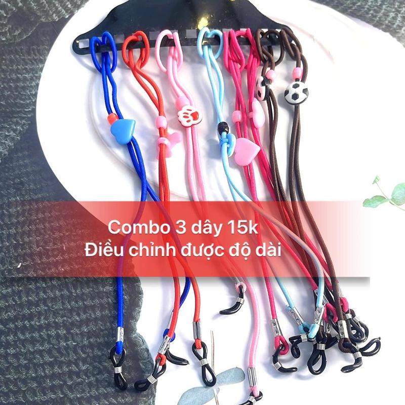 Dây đeo kính chống rơi kính khi chạy nhảy,chơi thể thao. phụ kiện kính mắt