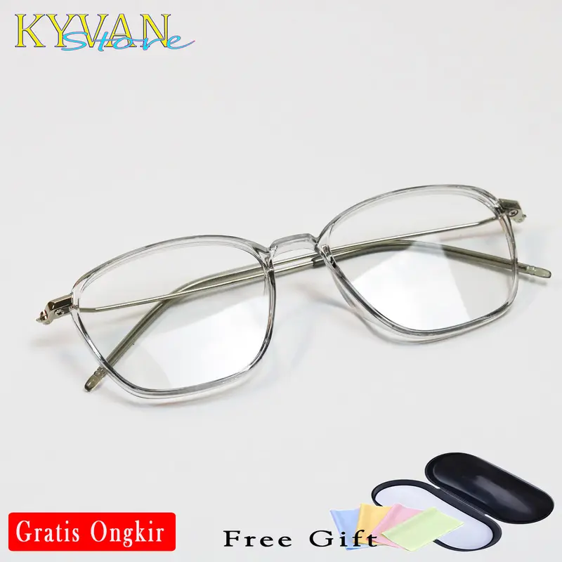 ( BELI 1 GRATIS 1 UNTUK MNS ) ( KS2189 )KACAMATA PHOTOCROMIC 2