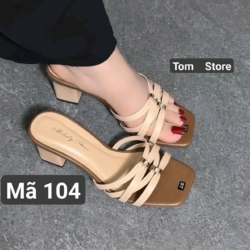 gót 5p mũi vuông dây mảnh GiàY Nữ 2