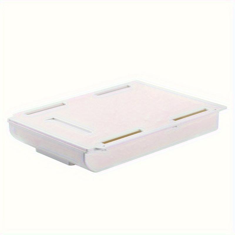 Product Introduction of Under Desk Drawer Organizer, 1 Piece Self Stick Pencil Tray, Desk Table Storage Drawer Organizer, Desk Organizer for Home Office 2