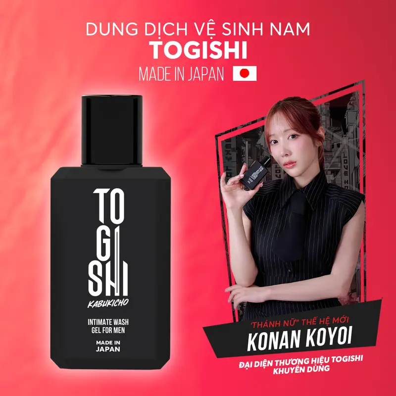 [MỚI] Dung dịch vệ sinh nam Togishi - Made in Japan, hương rừng sâu quyến rũ 100ml 8