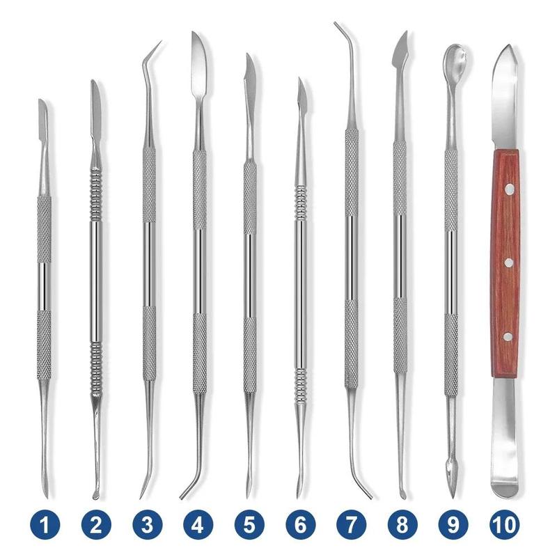 Product Introduction of Premium Scaler Kit - Advanced Multi-Function Stainless Steel Tools for Tartar/Plaque Removal, Deep Cleaning, and Tooth Whitening 6