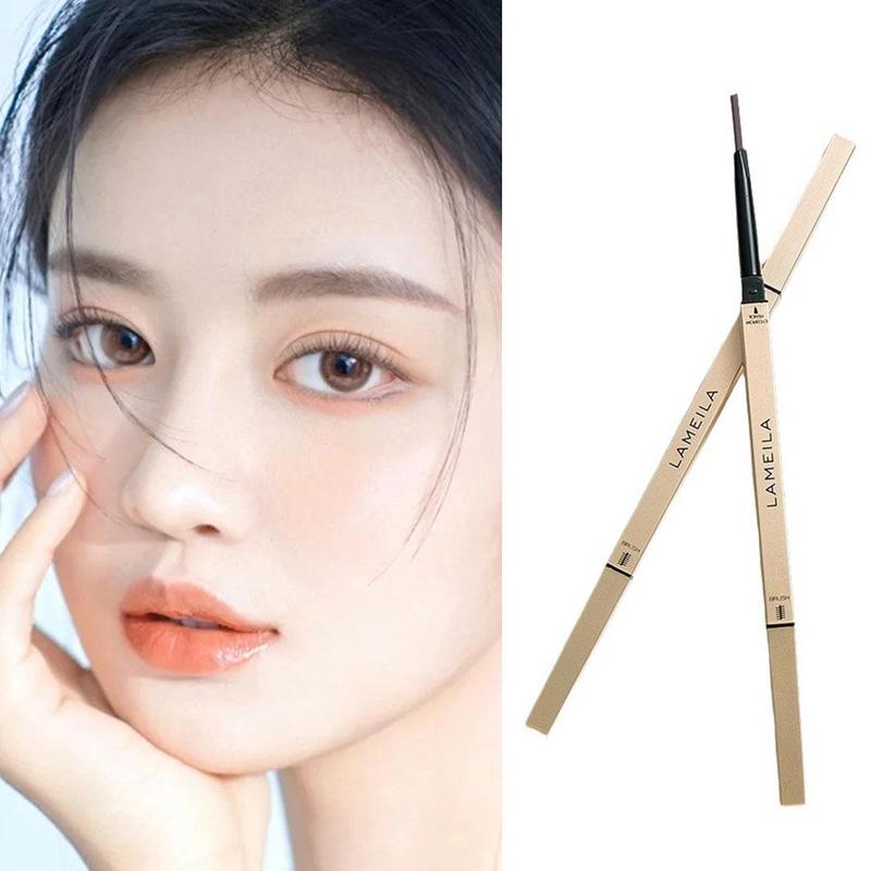 Product Introduction of Dual-ended Thin Eyebrow Pencil Waterproof & Sweatproof Natural Eyebrow Pencil 24